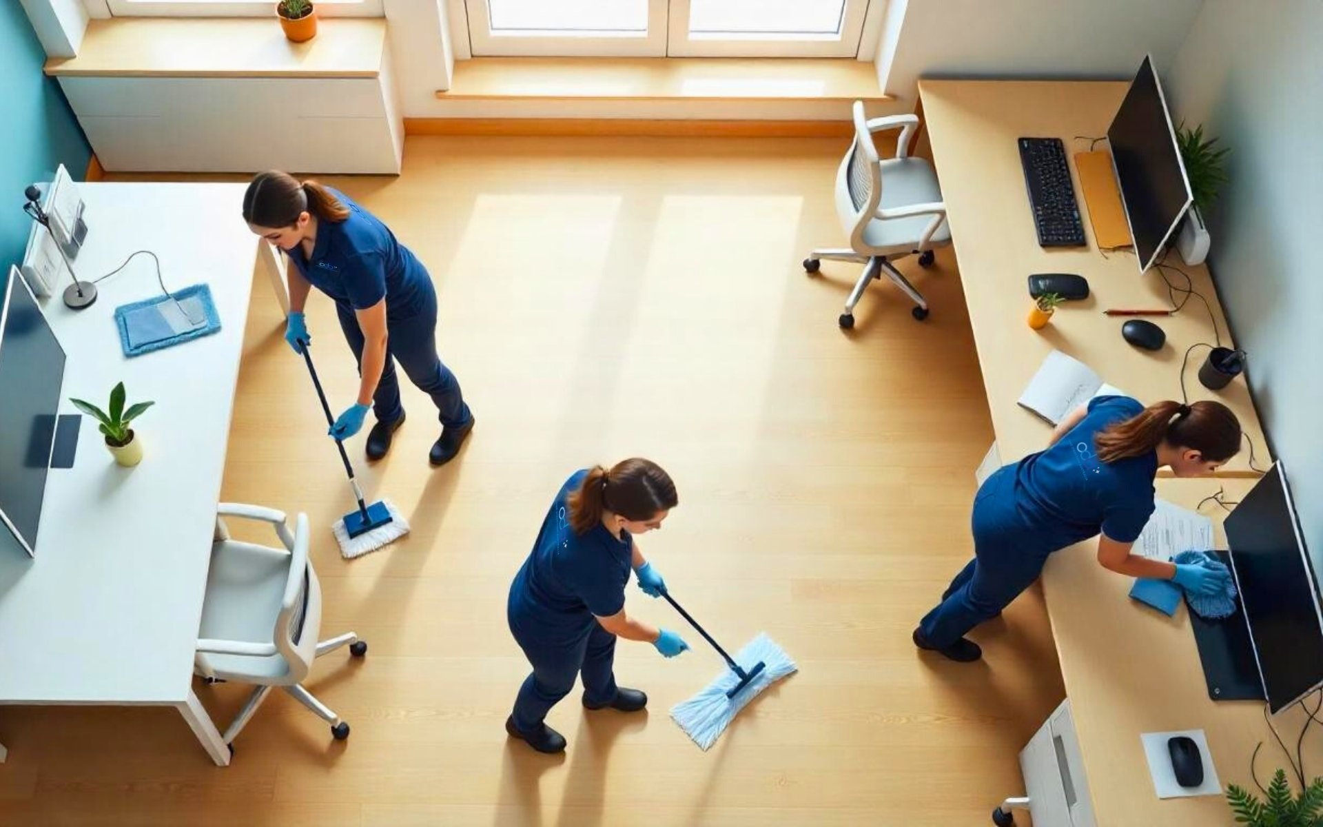 Commercial Cleaning Background